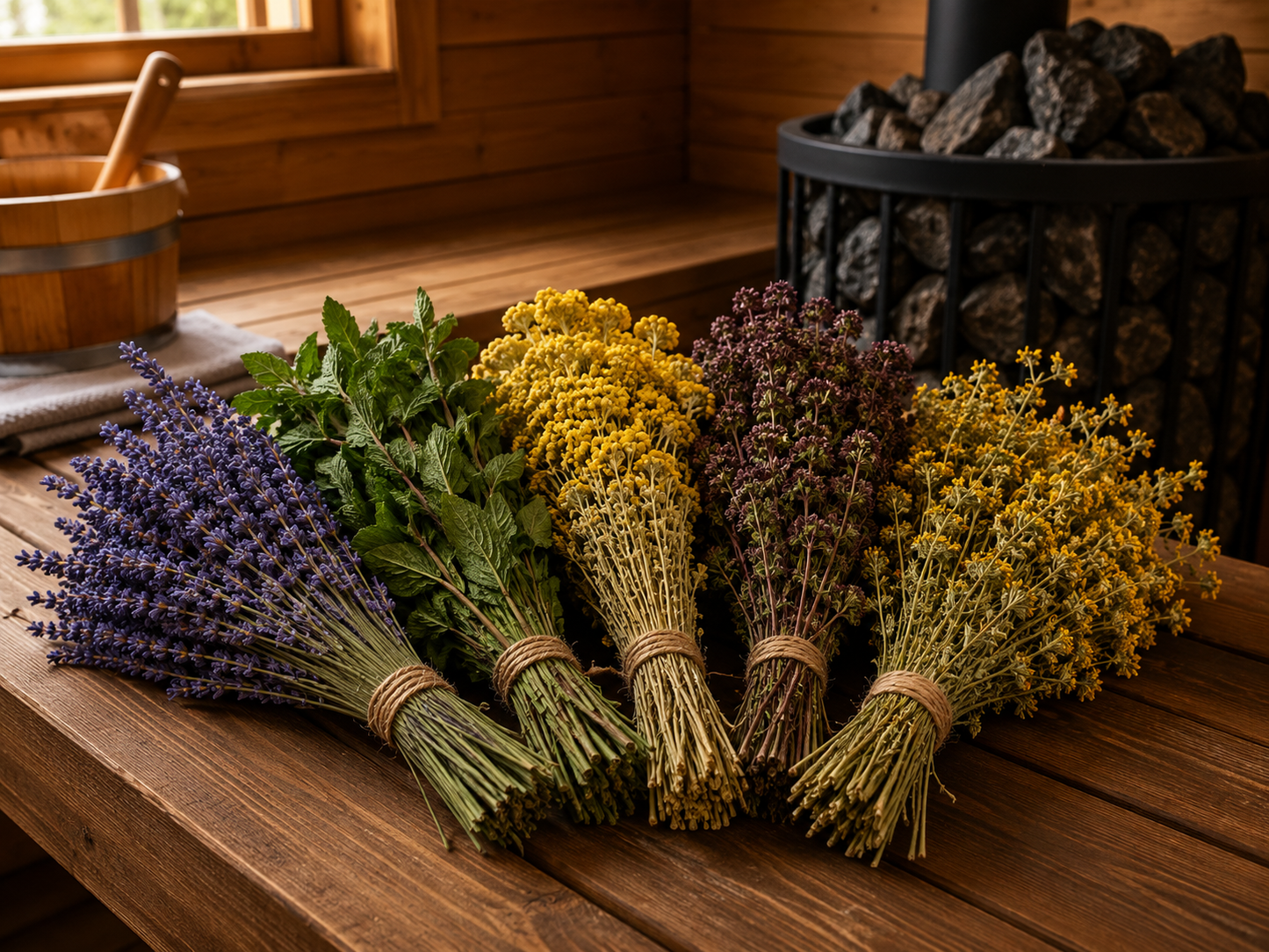 Herbal Sauna Whisk Collection